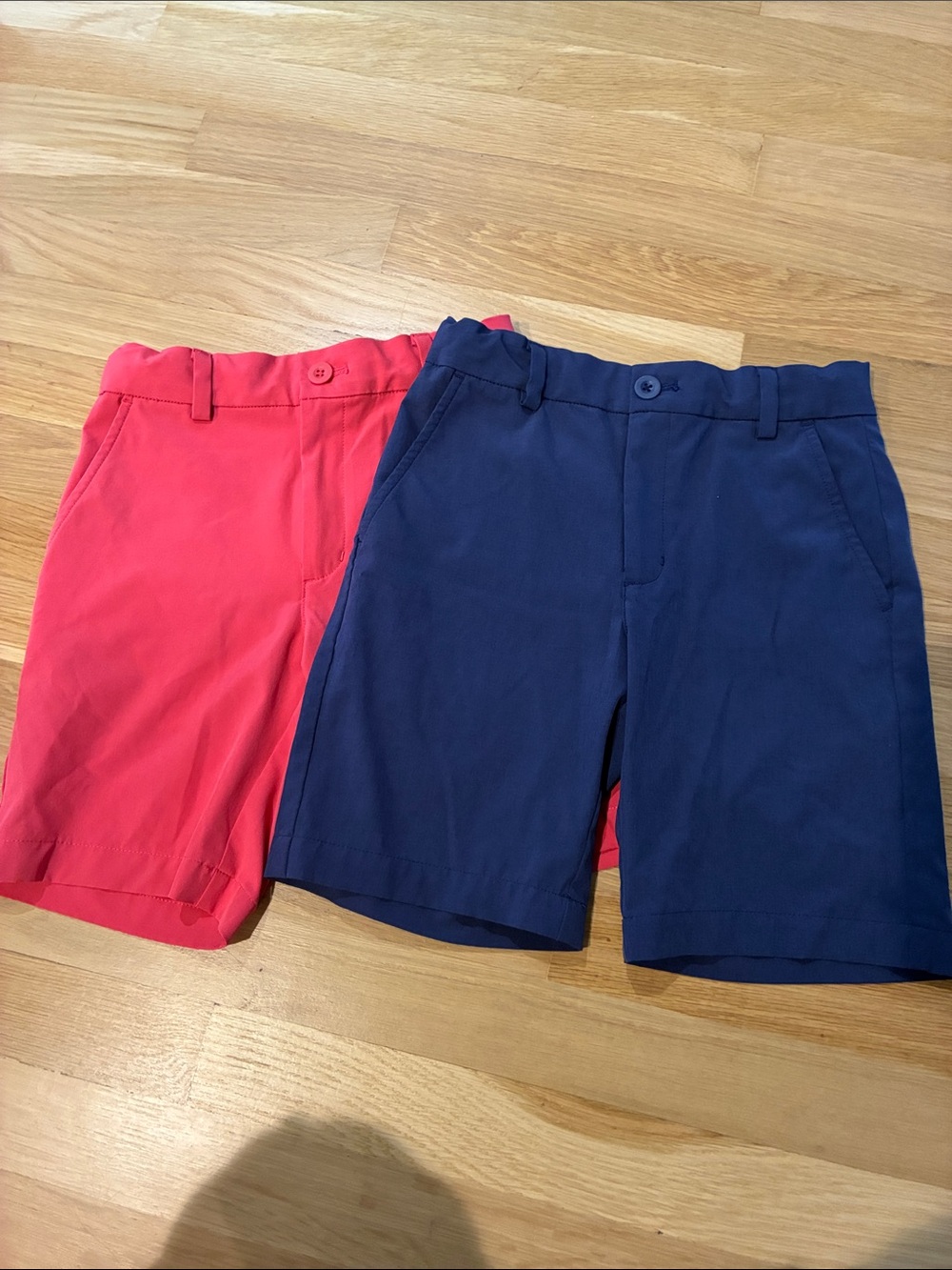 Vineyard Vines Boys Navy and Red Shorts
